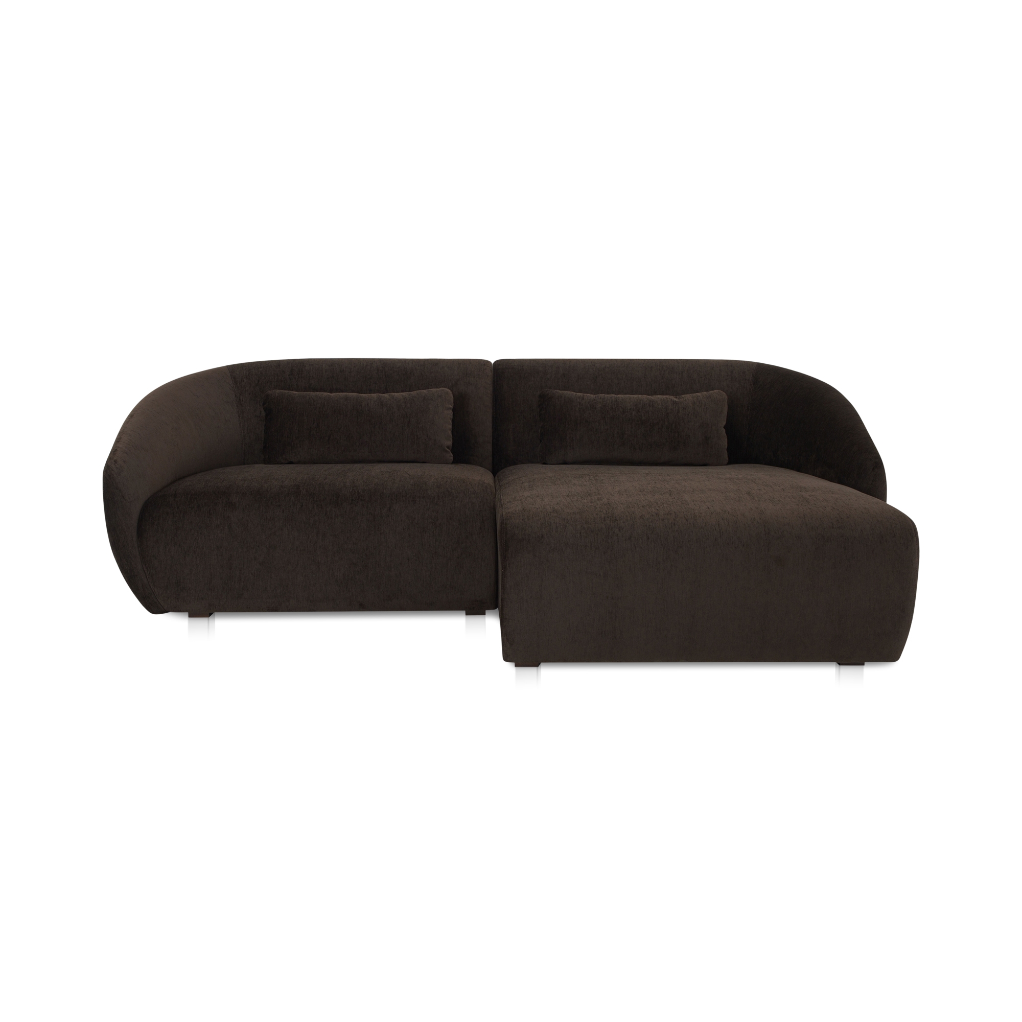 Amelia Nook Modular Right Sectional Espresso - Image 0
