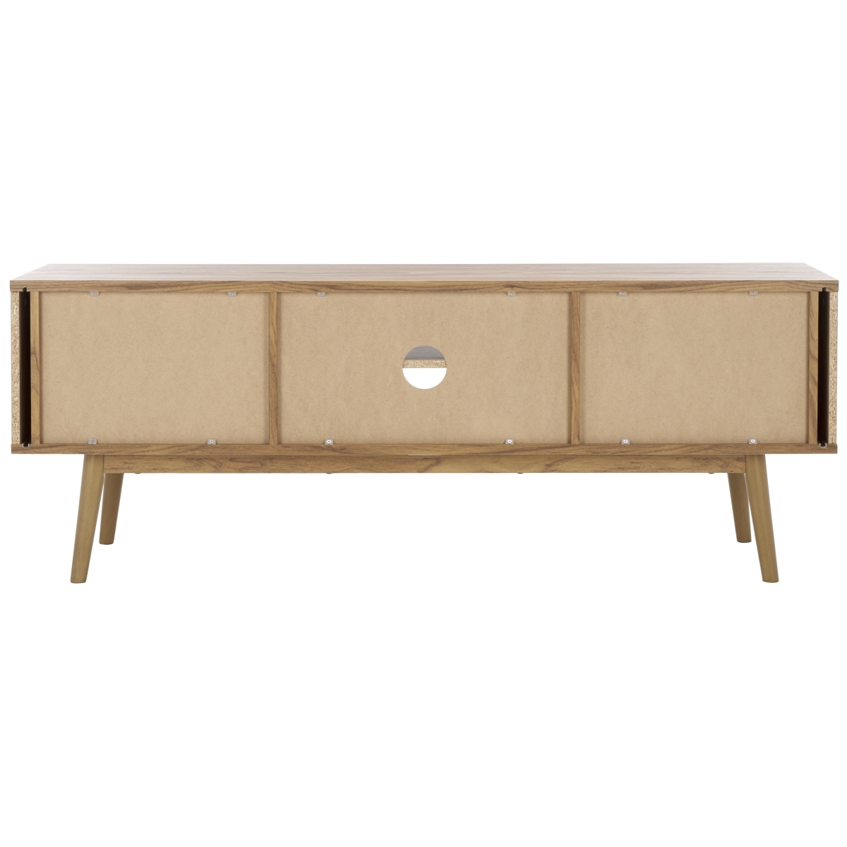 Aphra 2 Door 2 Shelf Media Stand - Oak - Safavieh - Image 8
