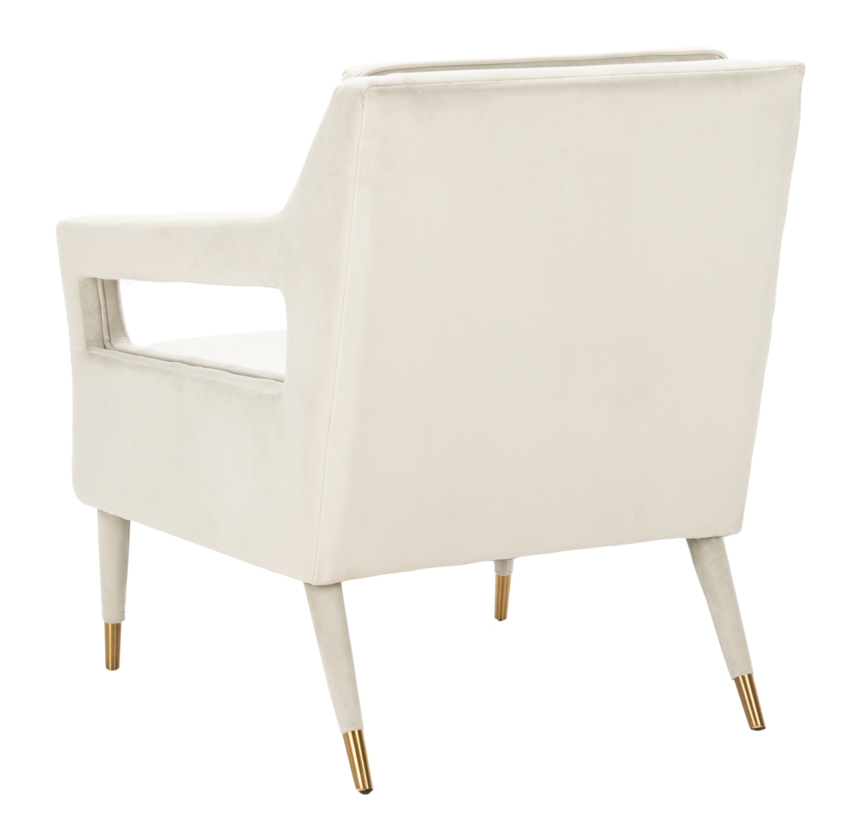 Mara Upholstered Accent Chair - Silver / Gold - Safavieh - Image 8