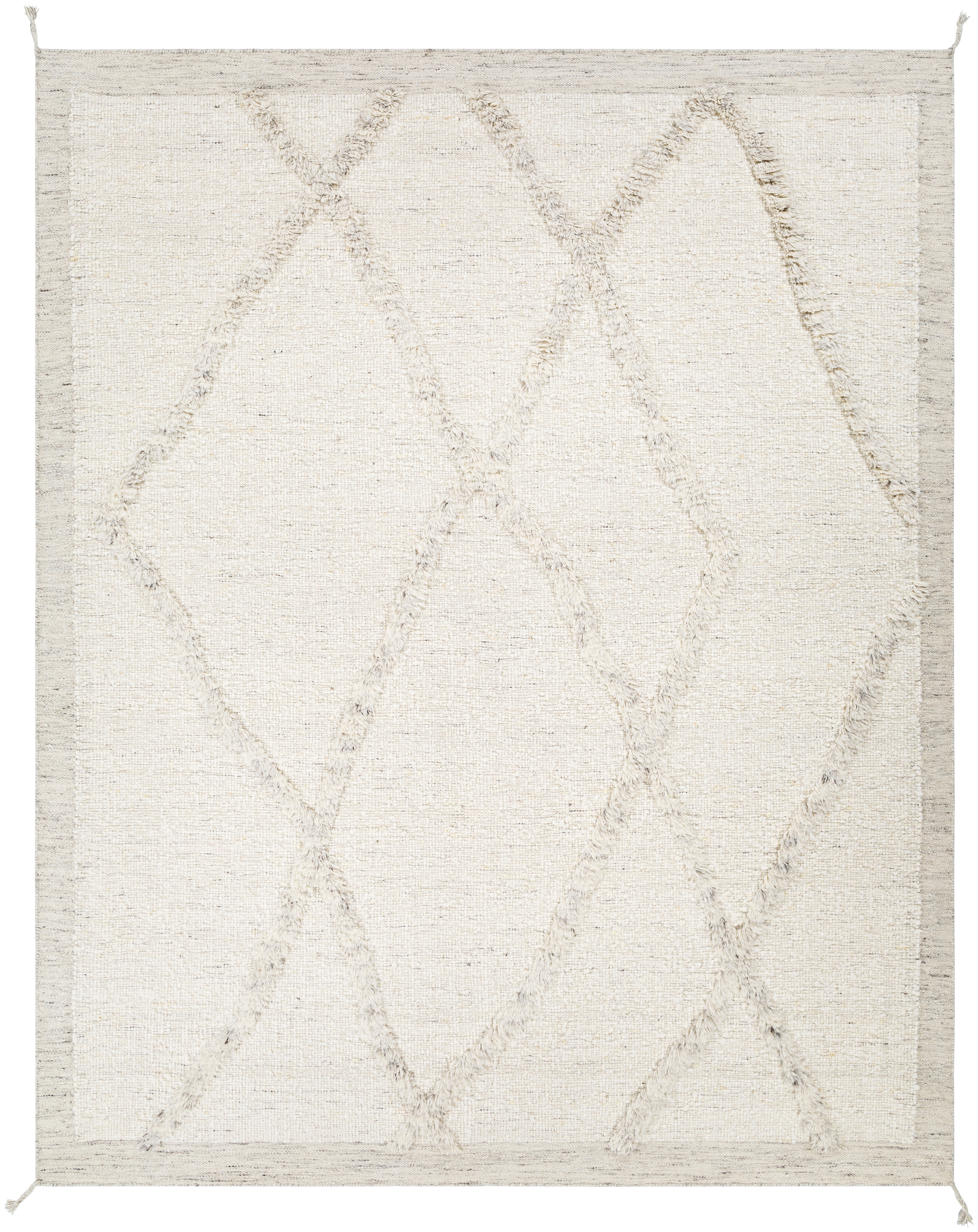 Tripoli Beige Indoor 8' x 10' Handmade Rug - Image 0