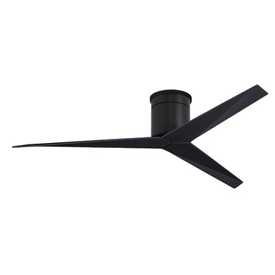 56" Hedin 3 - Blade Propeller Ceiling Fan with Remote Control - Image 0