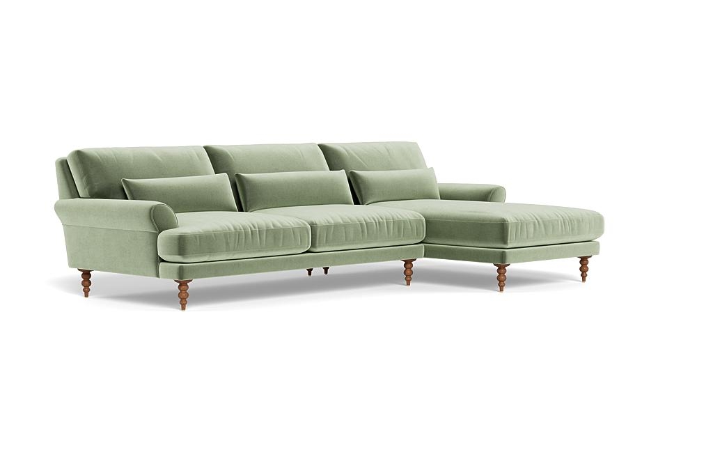 Maxwell Sectional Sofa with Right Chaise by Apartment Therapy - Image 1