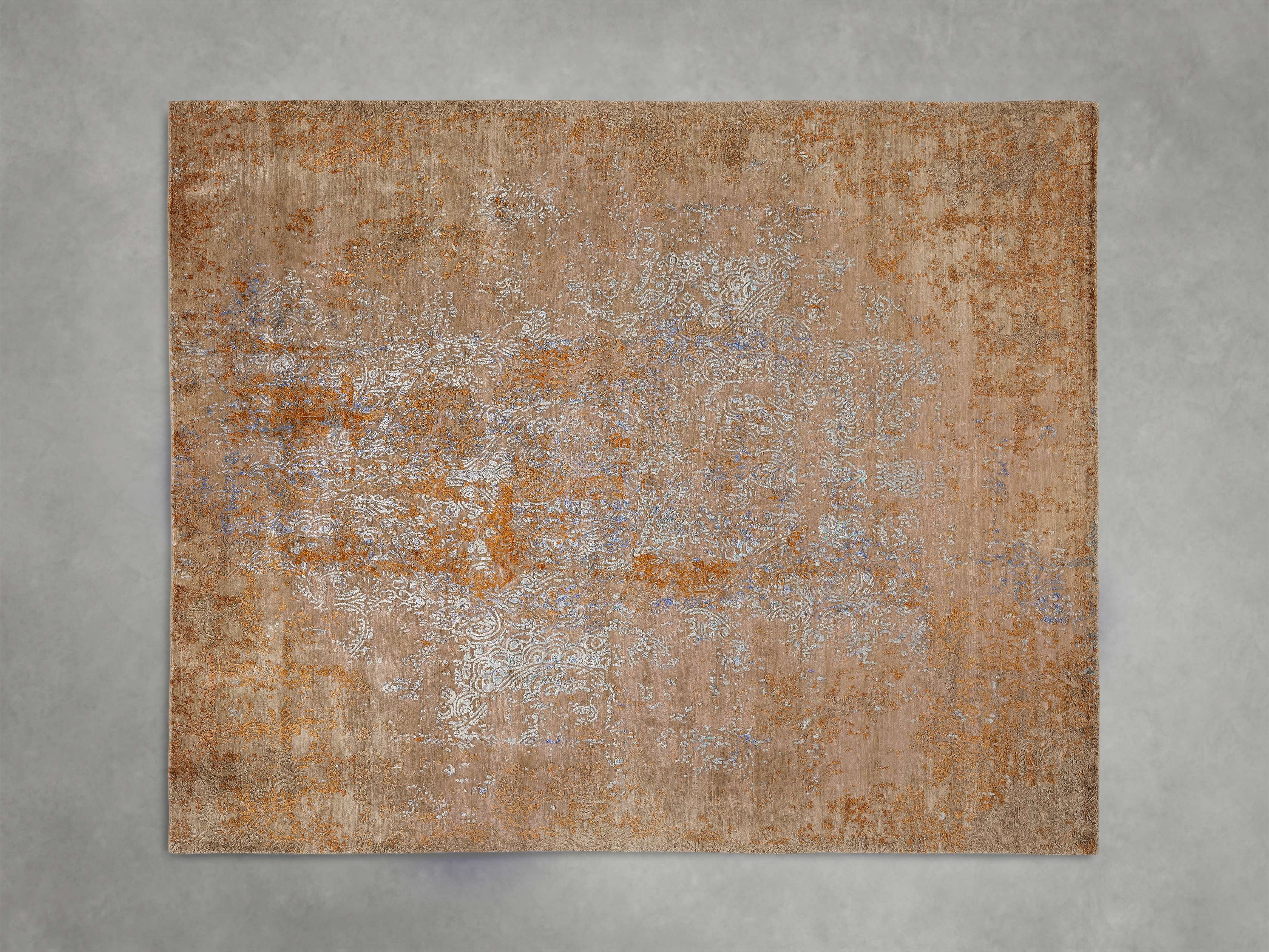 Holland Hand-Knotted Rug 8' X 10' in Brown  Copper  - Image 0