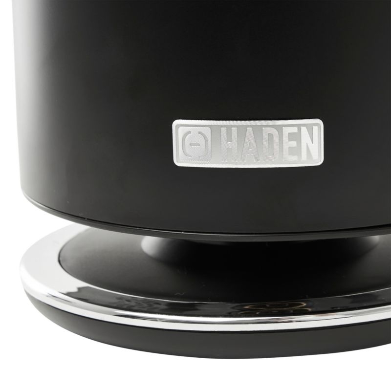 HADEN Heritage Black and Chrome Electric Tea Kettle - Image 6