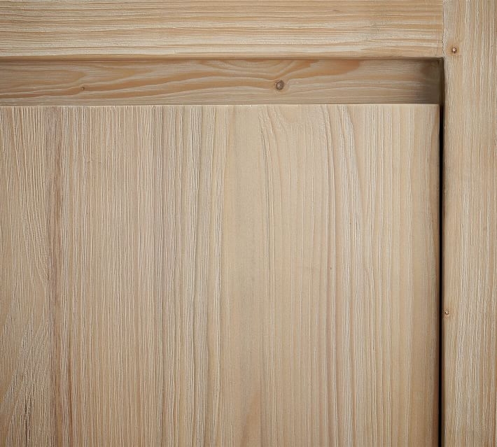 Folsom 33" x 73" Open Bookcase with Doors, Desert Pine - Image 8
