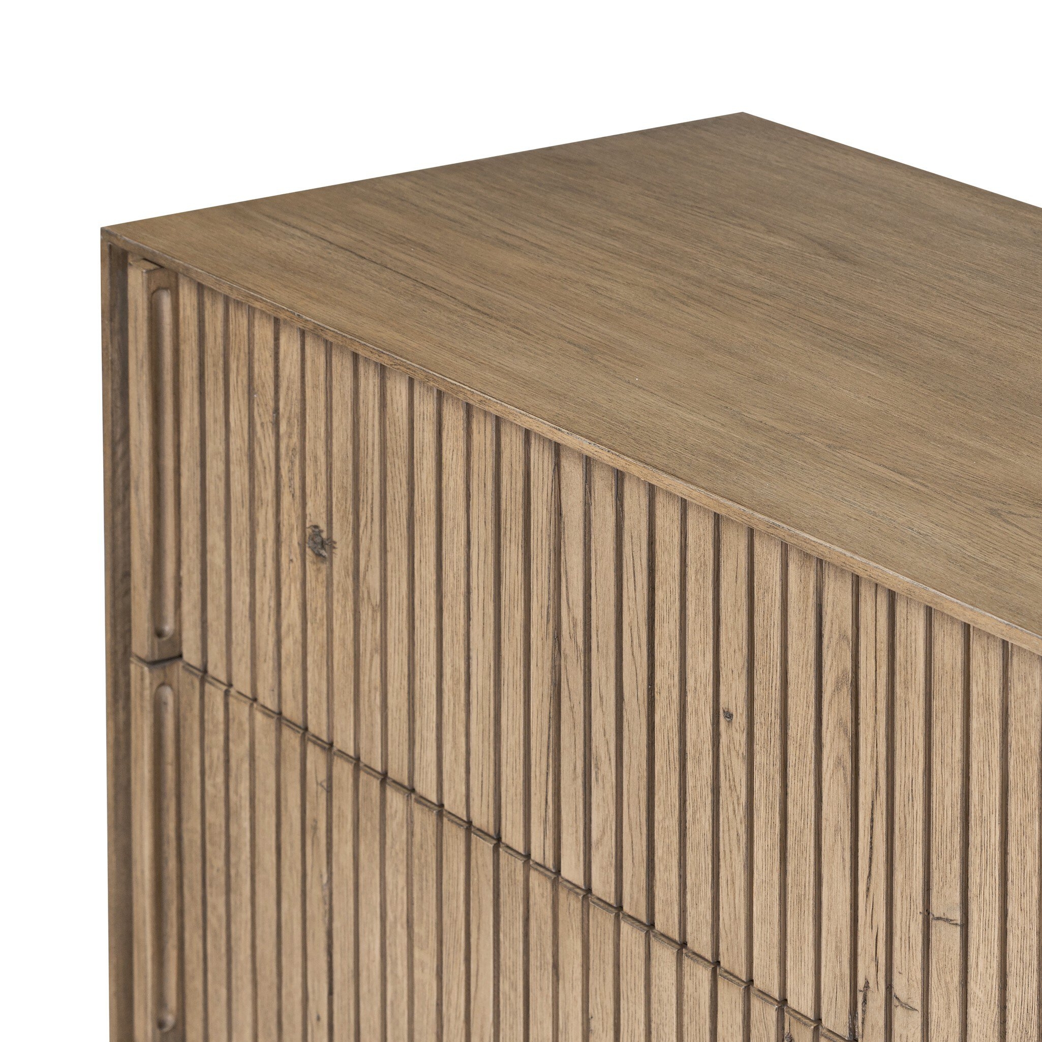 Leo 8 Drawer Dresser - Rustic Grey - Image 6