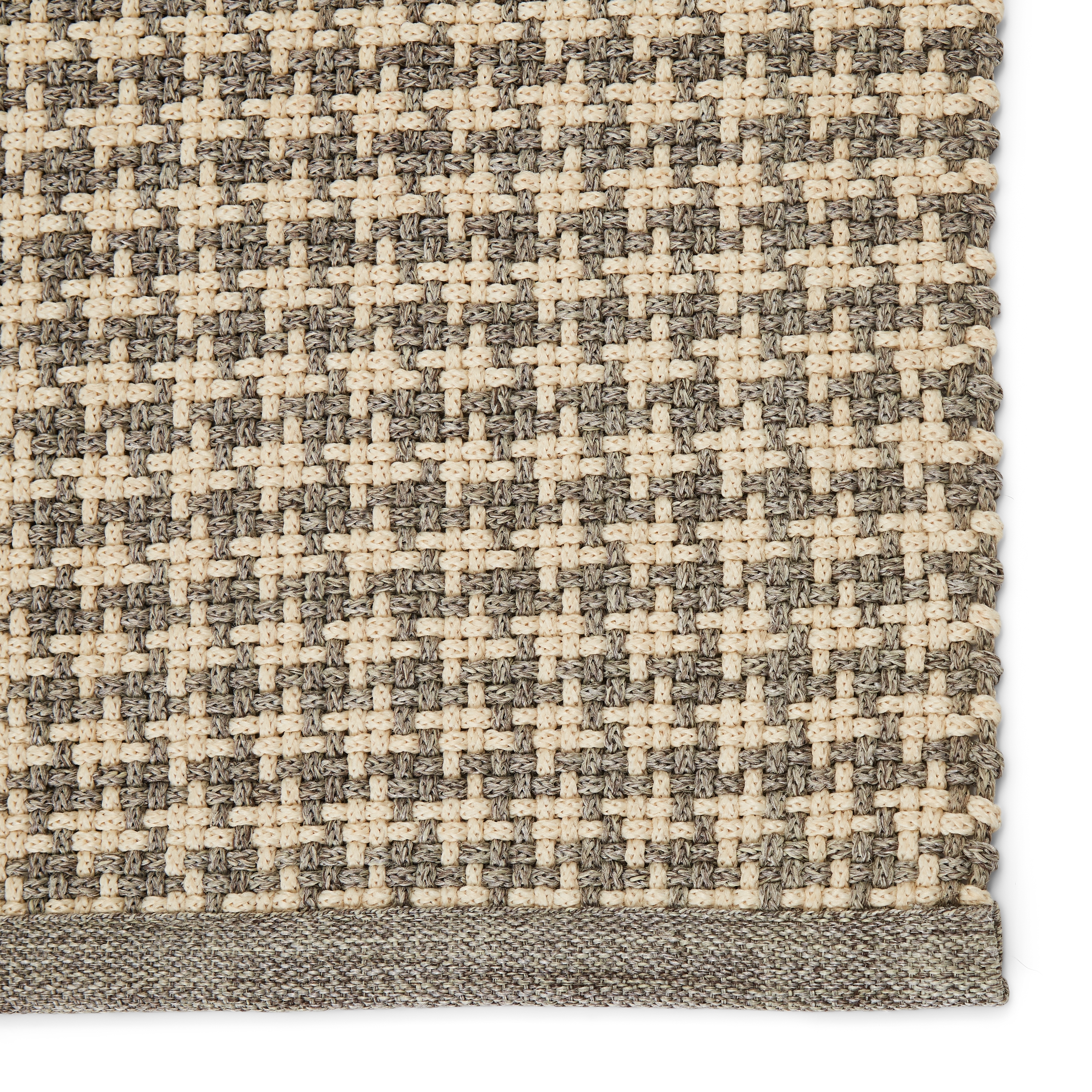 Houndz Indoor/ Outdoor Trellis, Light Gray & Cream, 5' x 8' - Image 3