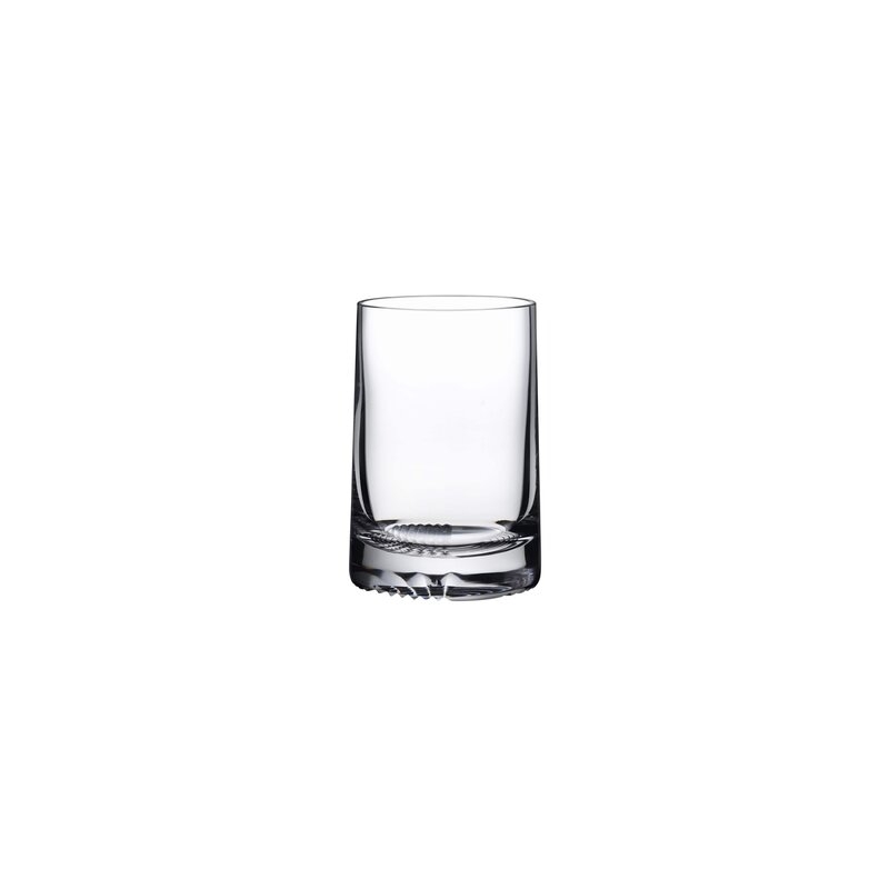 Nude Alba Set of 2 Whiskey Lead Free Crystal DOF Glasses - Image 0