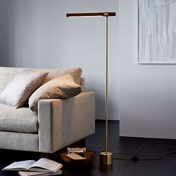 Linear Wood LED Floor Lamp - Image 2