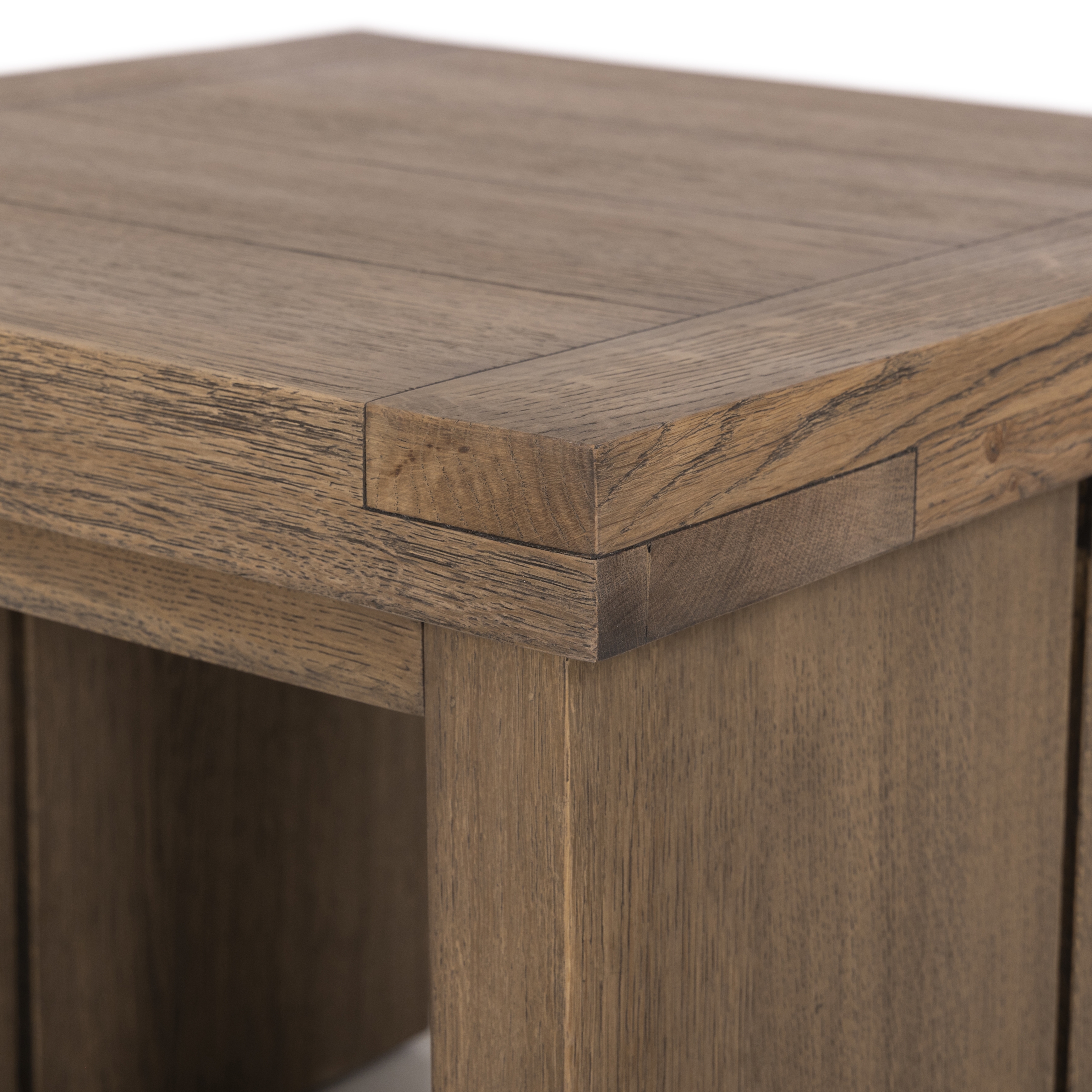Warby End Table-Worn Oak Veneer - Image 2