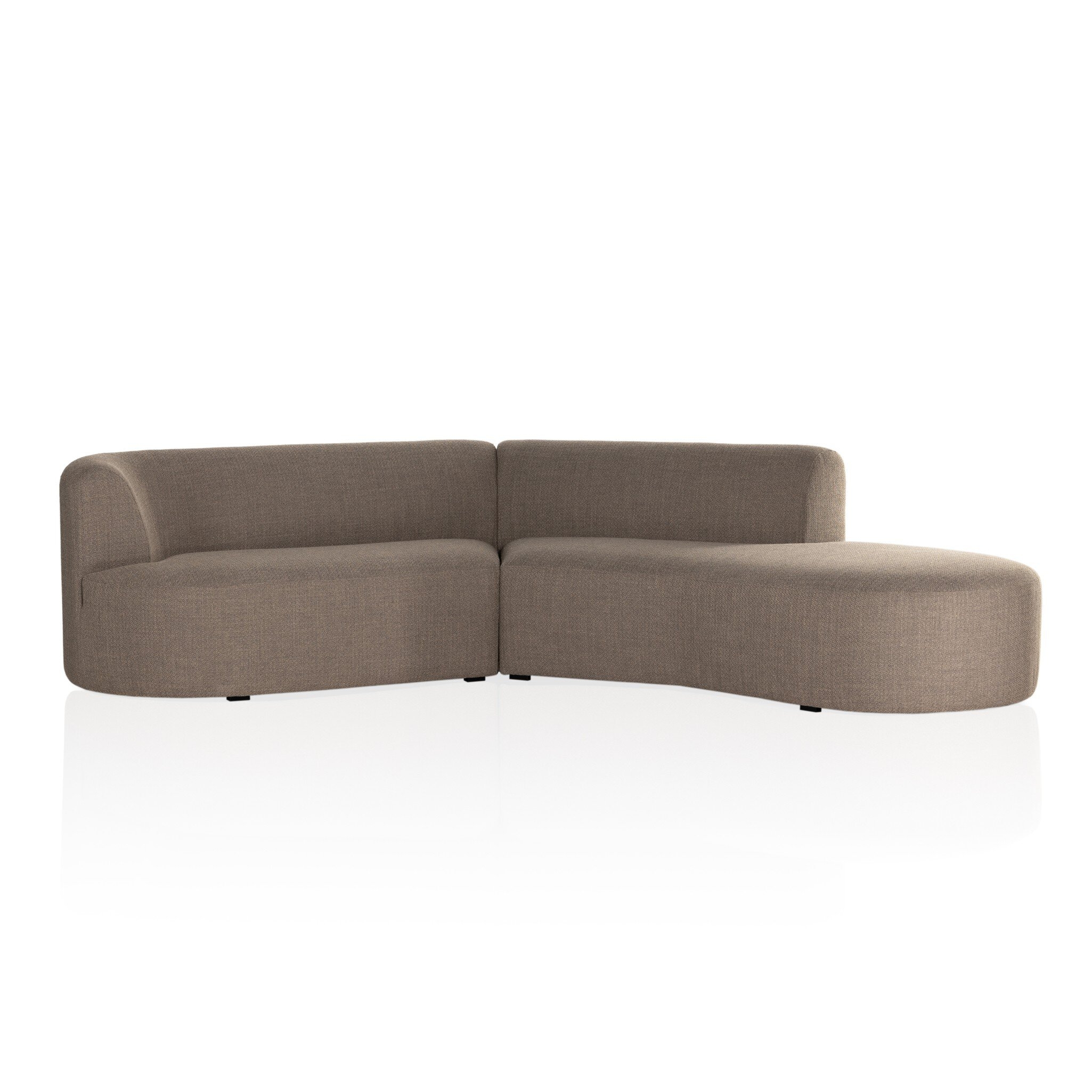 Kipton 2-Piece Sectional - Gibson Mink - Image 0