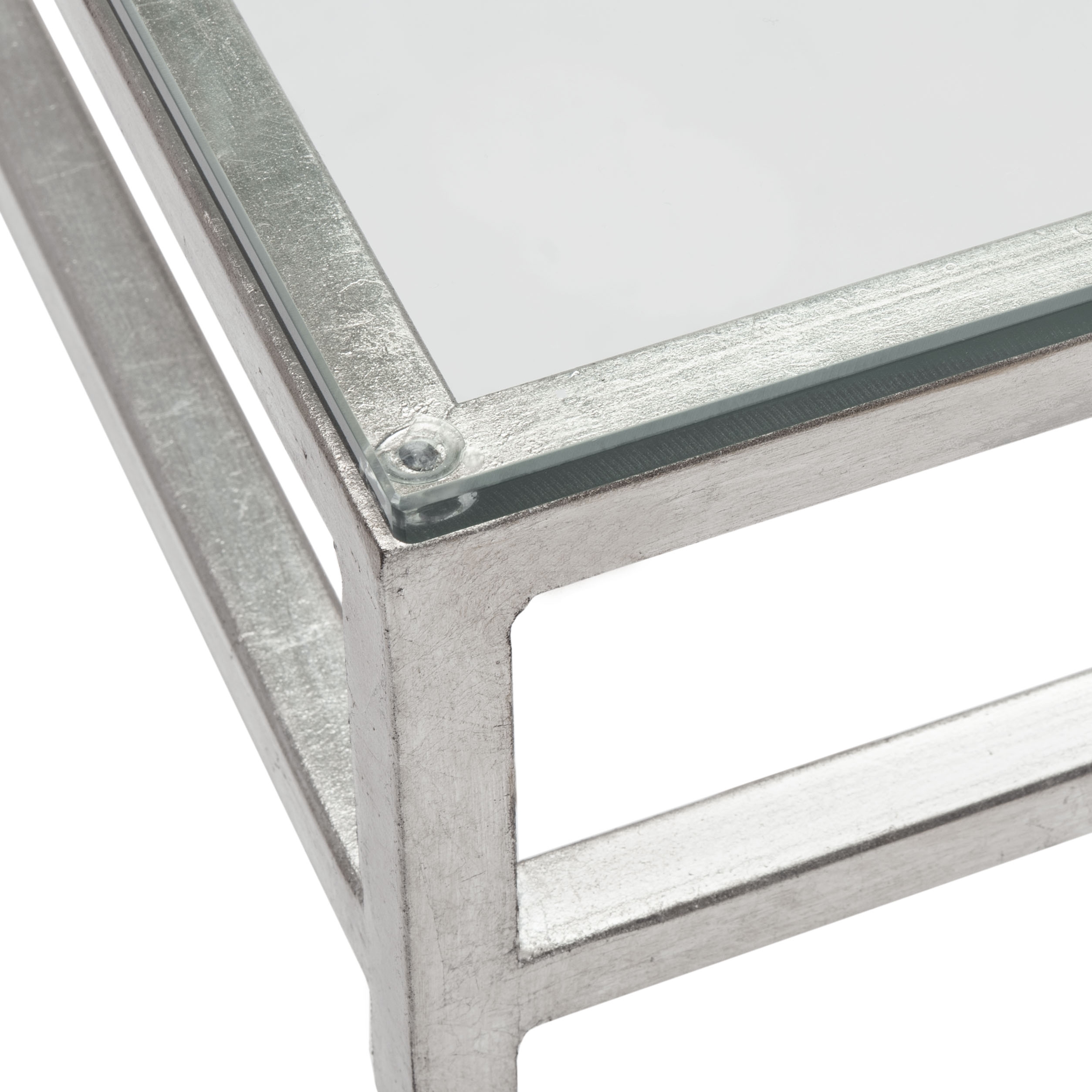Baumgarten Glass Console Table - Safavieh - Image 6