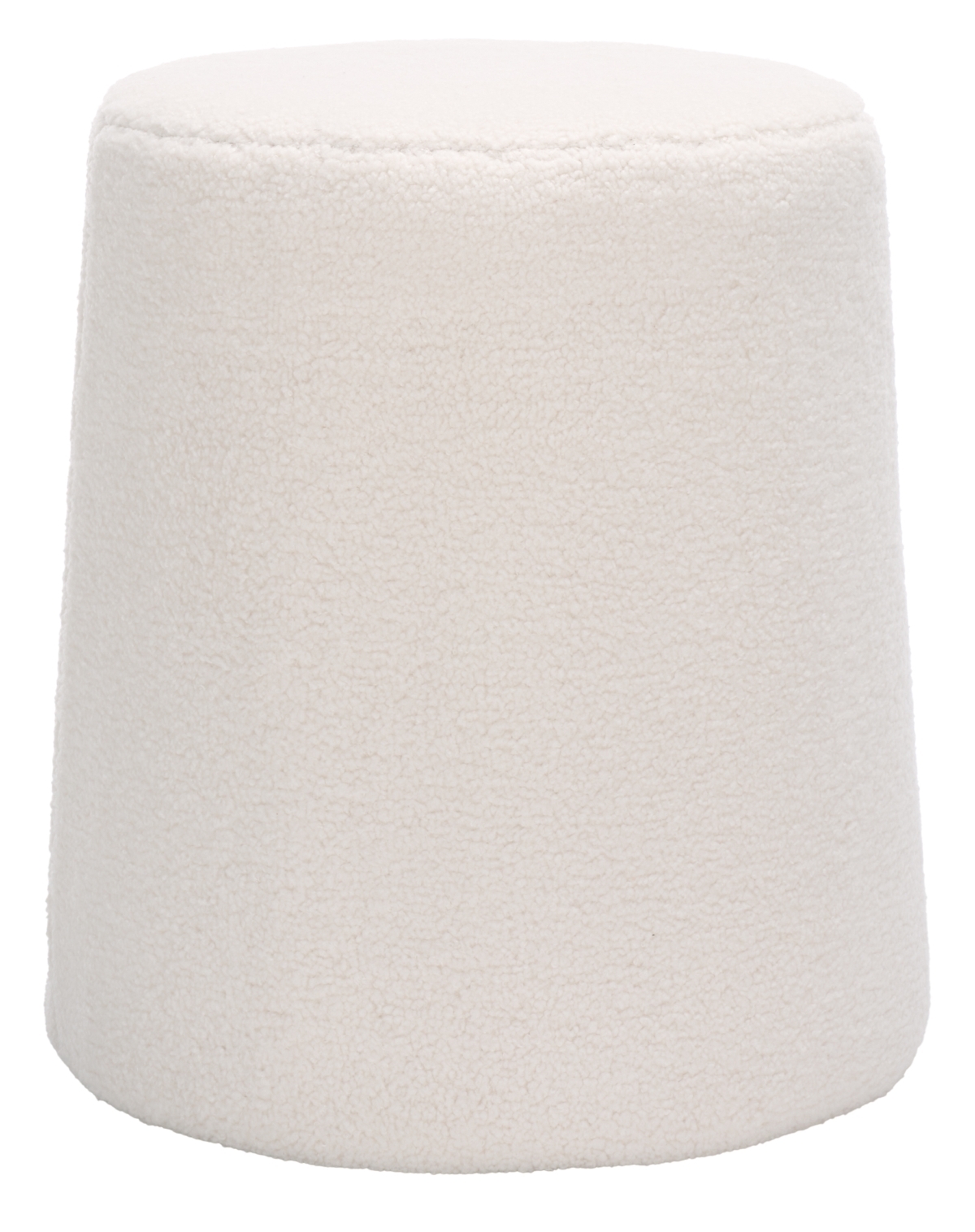 Liesel Narrow Flared Ottoman - Ivory - Image 0