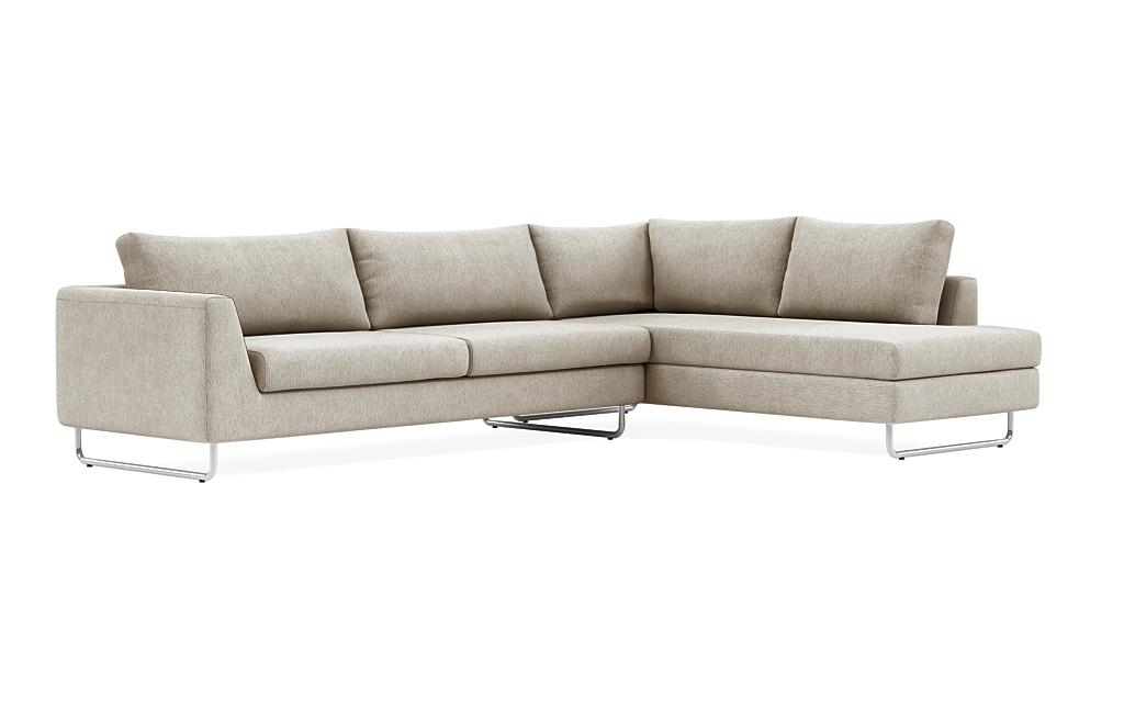 Asher 3-Seat Sectional with Right Bumper - Image 1