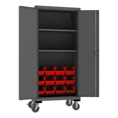 Dudley 81" H x 36" W x 24.25" D Mobile Cabinet - Image 0