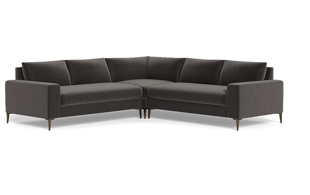 Saylor Wide Arm Corner 4-Seat Sectional Sofa - Image 2