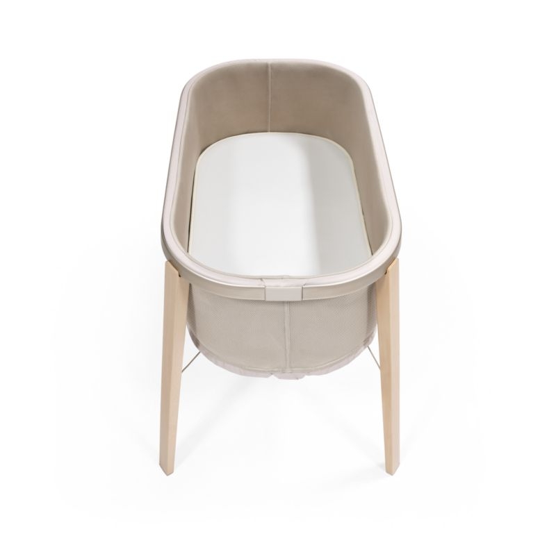 Stokke ® Snoozi ™ Sandy Beige Adjustable Baby Bassinet - Image 8