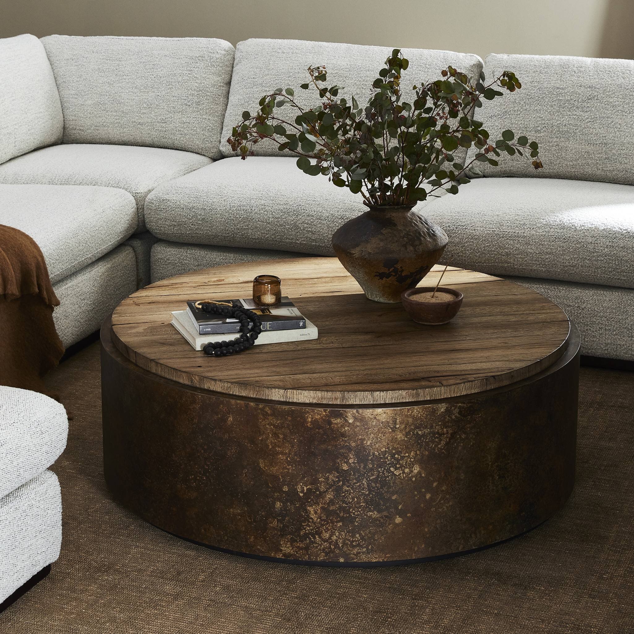 Kipp Coffee Table - Burnt Bleached Oak Resawn - Image 12