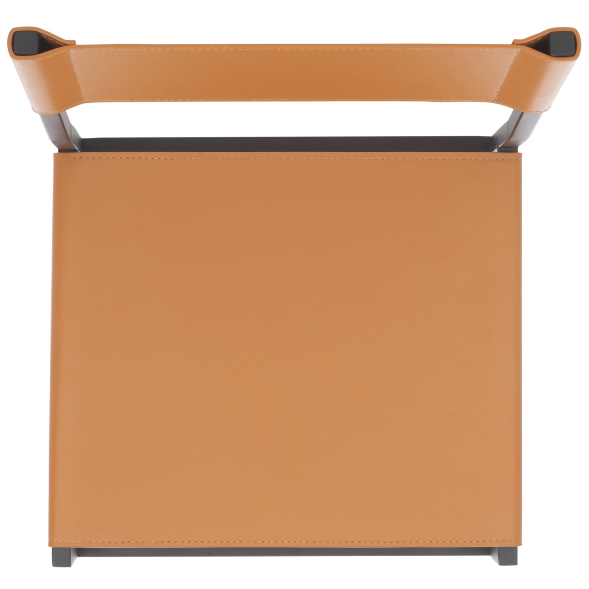 Layne Barstool - Cognac / Black - Safavieh - Image 5