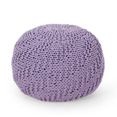 Macaulay Knitted Pouf - Image 0