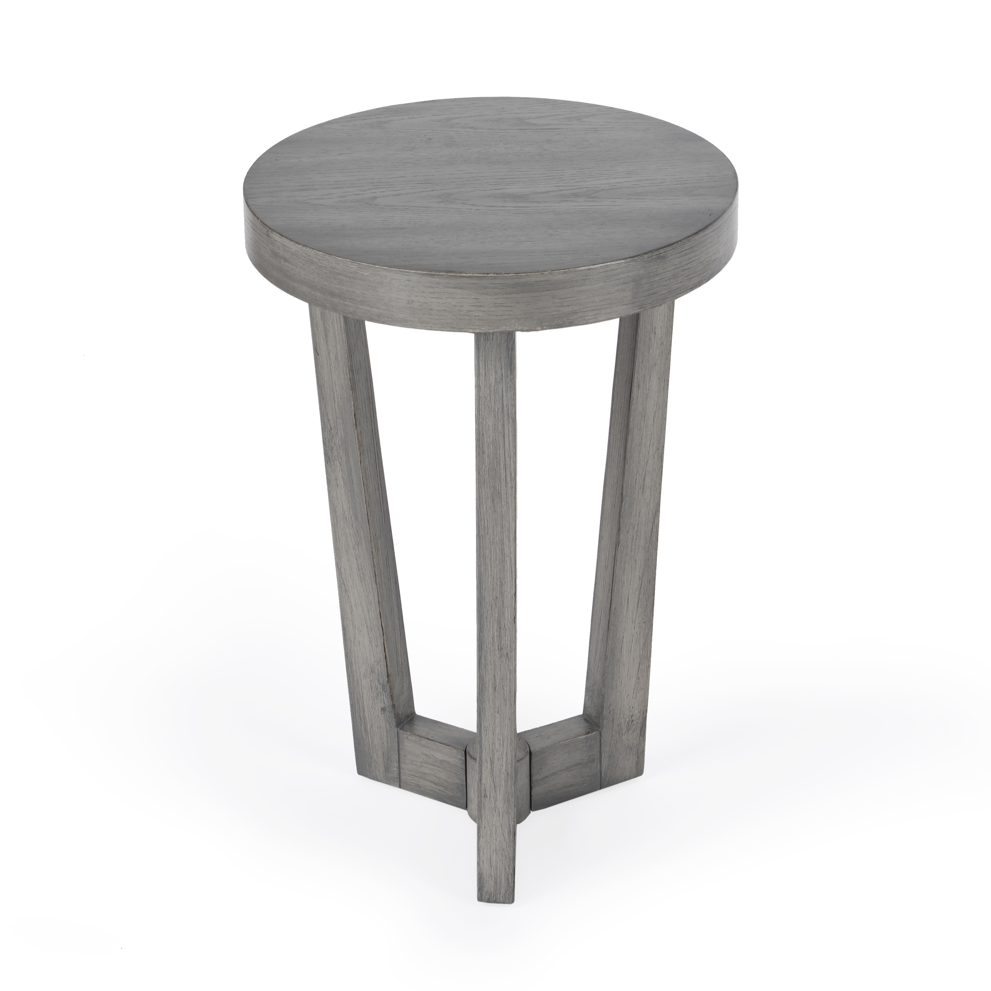 Aphra Powder Gray Side Table - Image 2