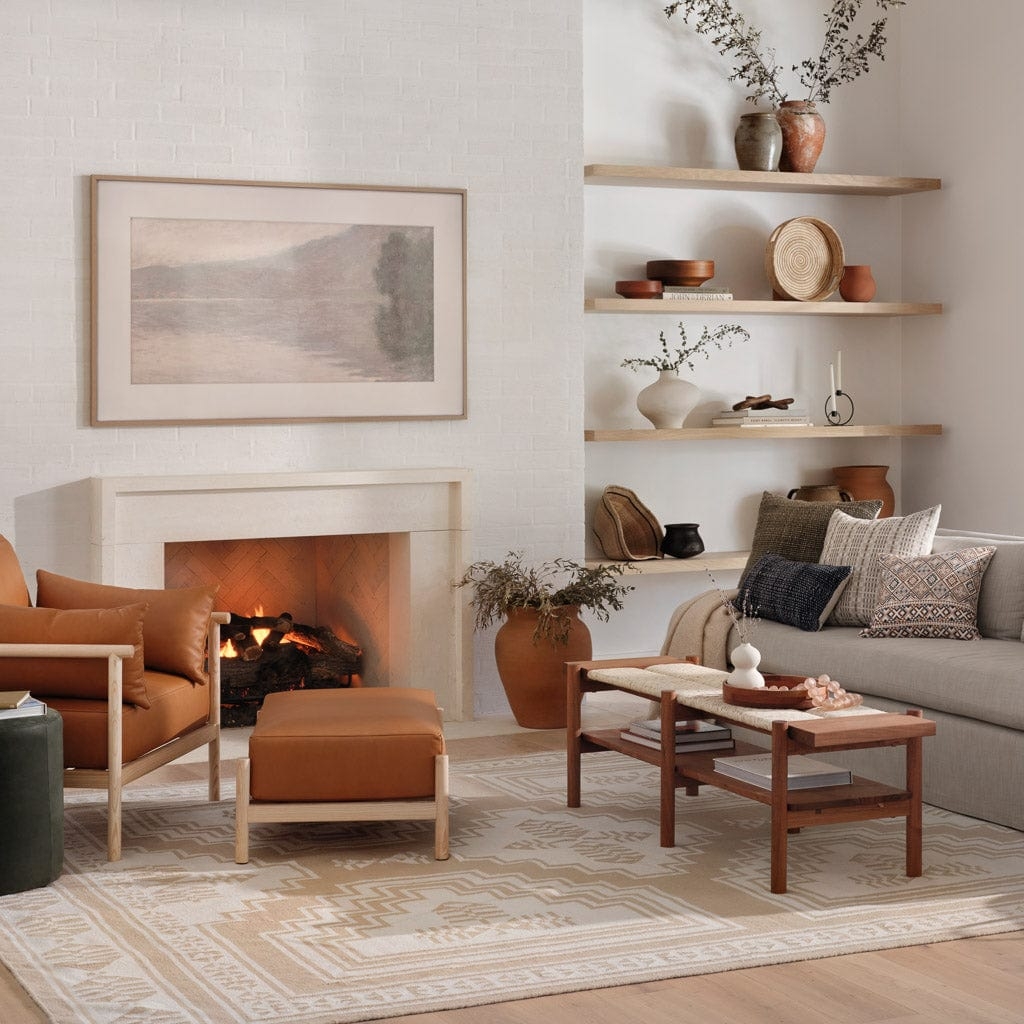 The Citizenry Vihan Handwoven Area Rug | 9' x 12' | Mustard - Image 2