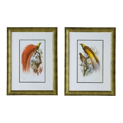 Bird - 2 Piece Picture Frame Print Set on Paper - Image 0