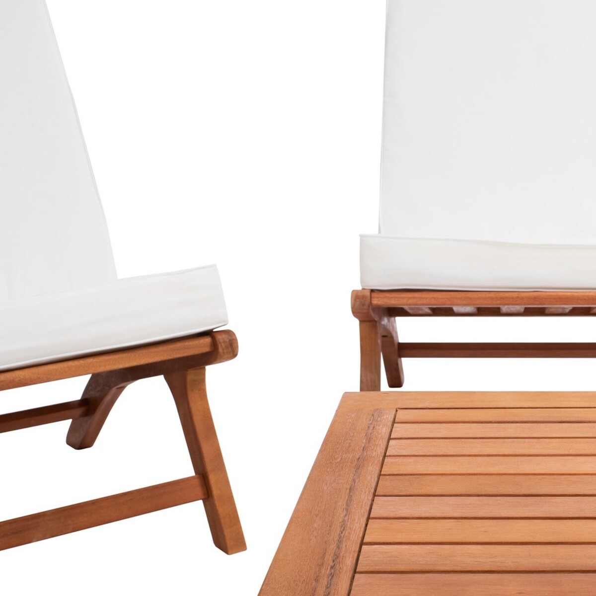 Chaston 4 Pc Living Set - Natural/Beige - Safavieh - Image 2