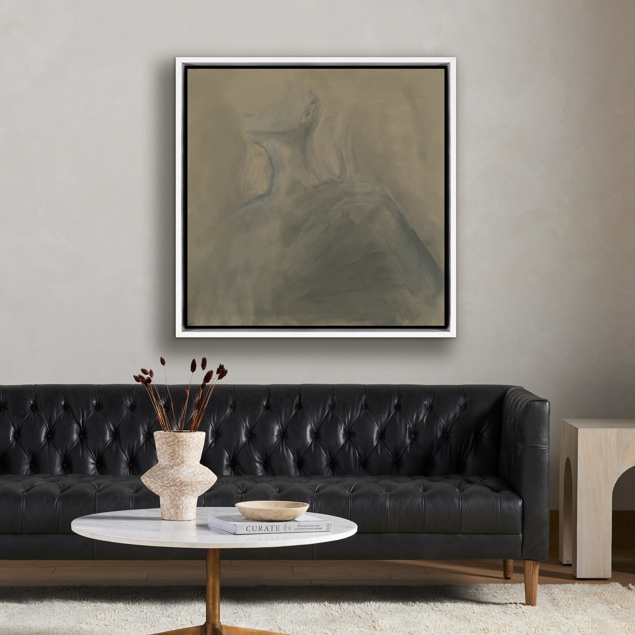 Strength by Melody Mcmunn - White Maple Floater - Image 1