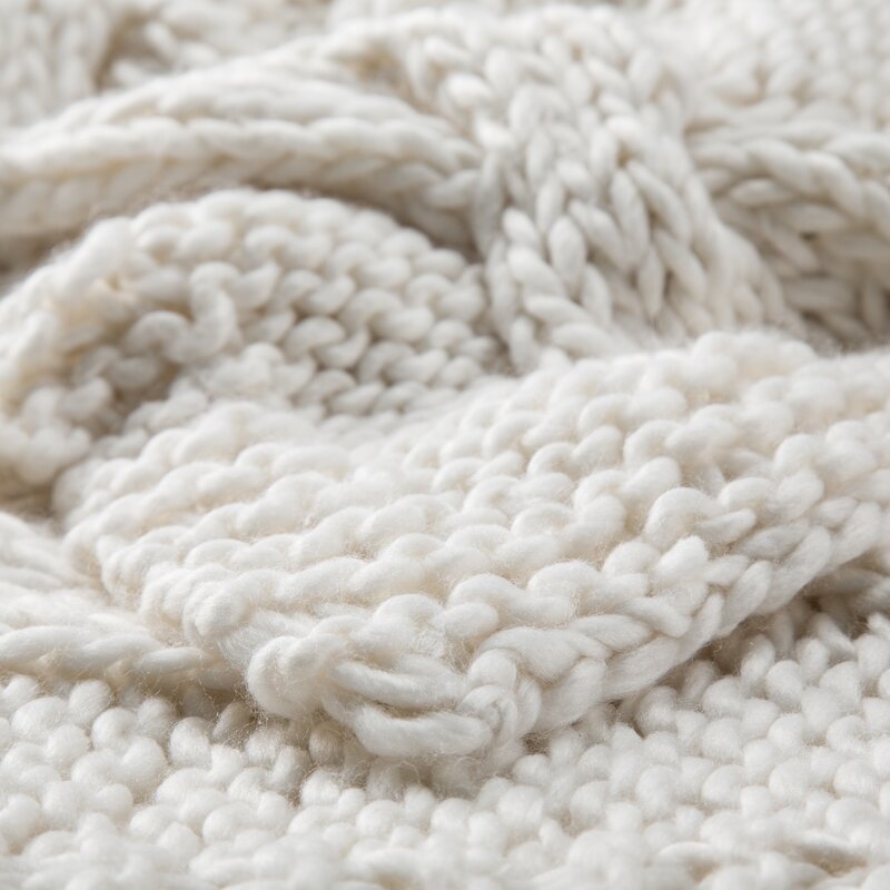 Forsan Chunky Knit Throw - Image 2