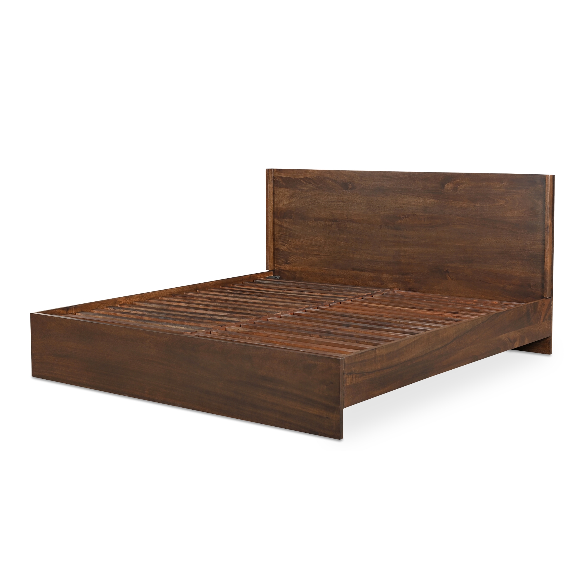 Everett Queen Bed Dark Brown - Image 3