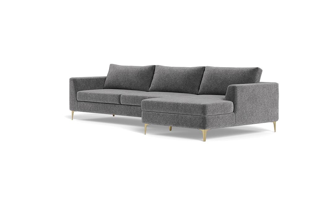 Asher 3-Seat Right Chaise Sectional - Image 2