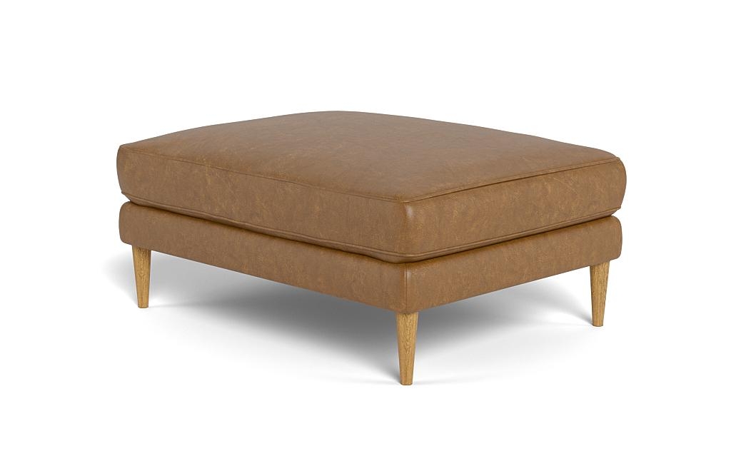 Caitlin Leather Ottoman by The EverygirlÃ?Â® - Image 2