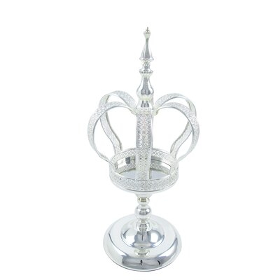 Shanon Royal Crown Decor Centerpiece with Stand - Image 0