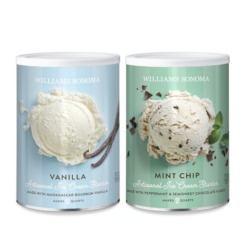 Williams Sonoma Vanilla & Mint Chip Ice Cream Starter Duo - Image 0