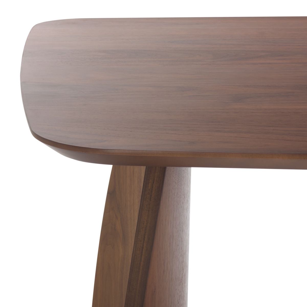 Kayleen Rectangle Wood Dining Table - Walnut - Image 1