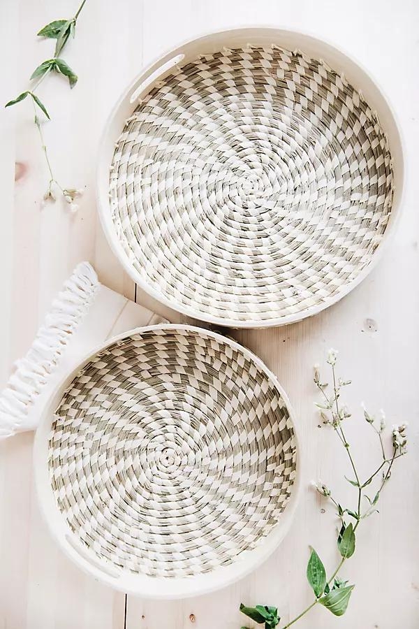 Lola Woven Bamboo Tray - Image 0