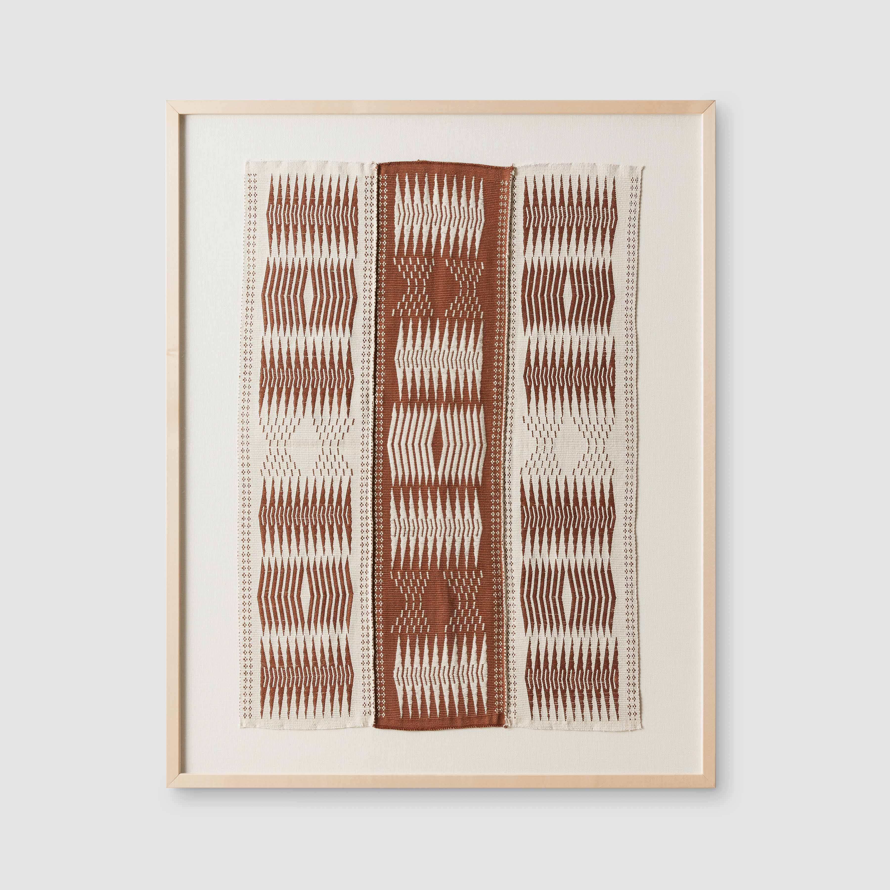 The Citizenry Yakko Wall Hanging Clay | Dark Wood - Image 0