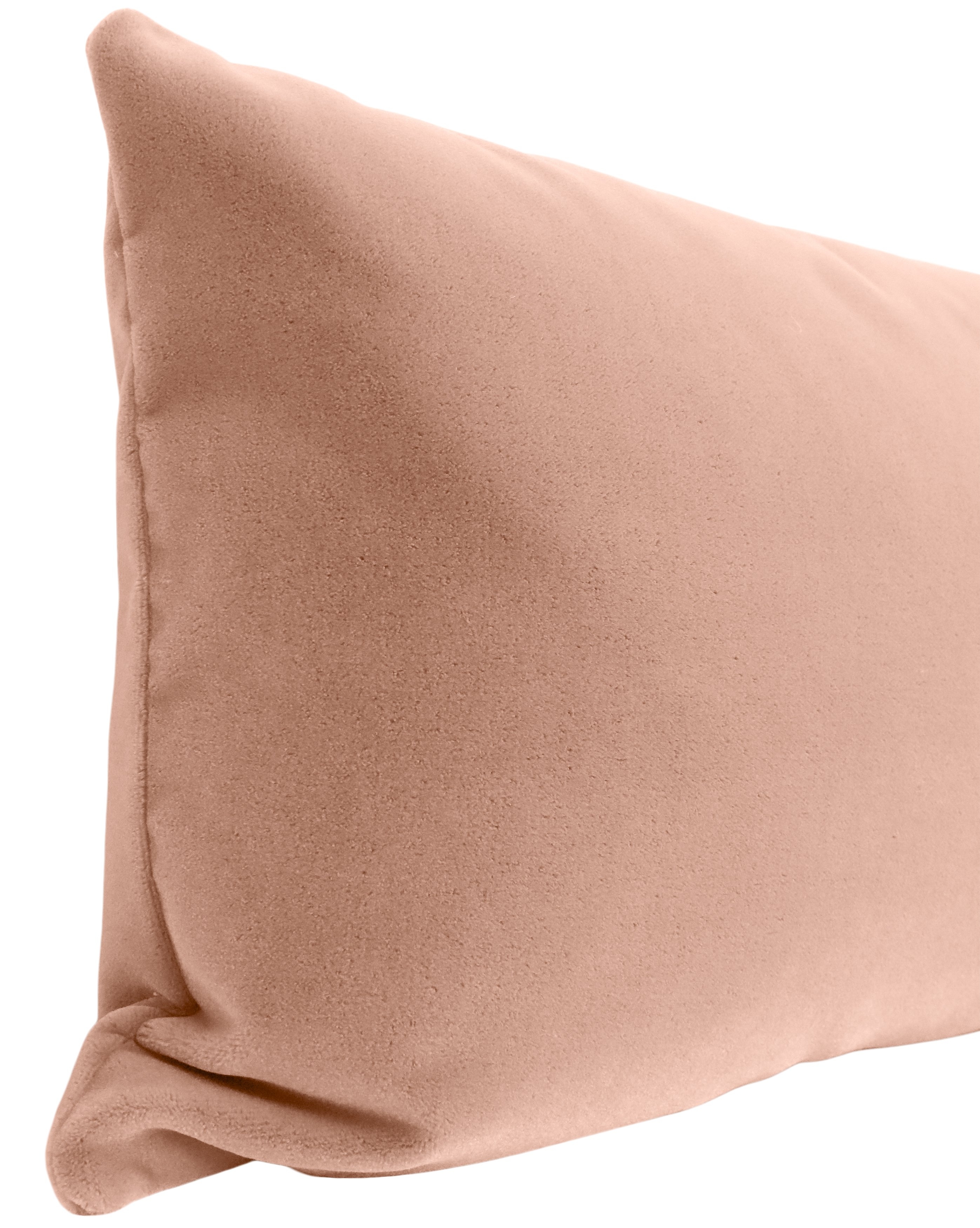 THE XL LUMBAR :: MOHAIR VELVET // BLUSH - 14" X 48" - Image 2