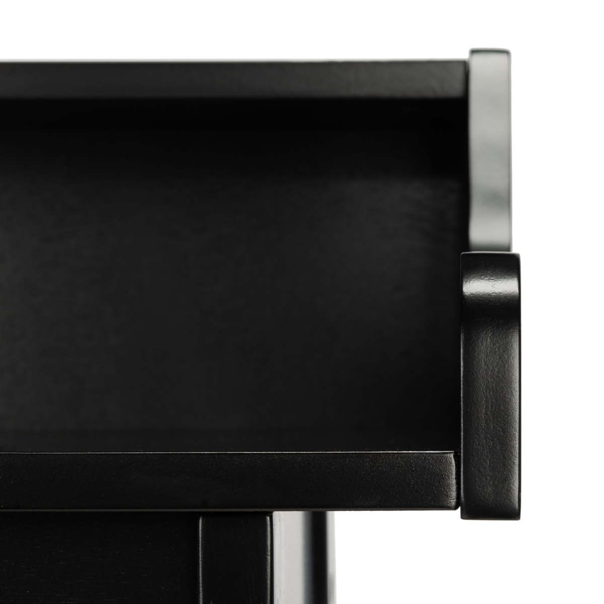 Wrigley Desk - Matte / Black - Safavieh - Image 2