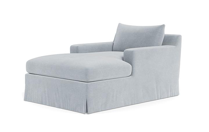 Sloan Slipcovered Chaise Lounge - Image 2