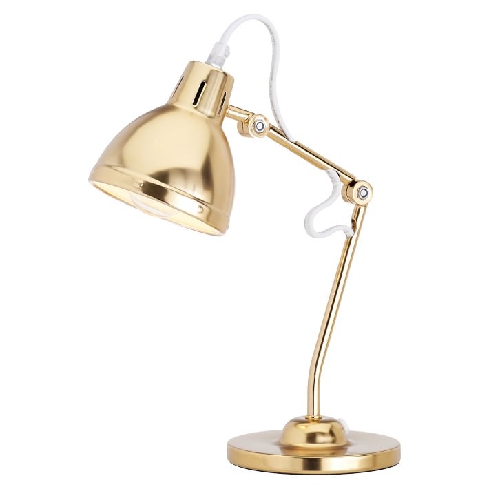 Penn Task Lamp, Gold - Image 0