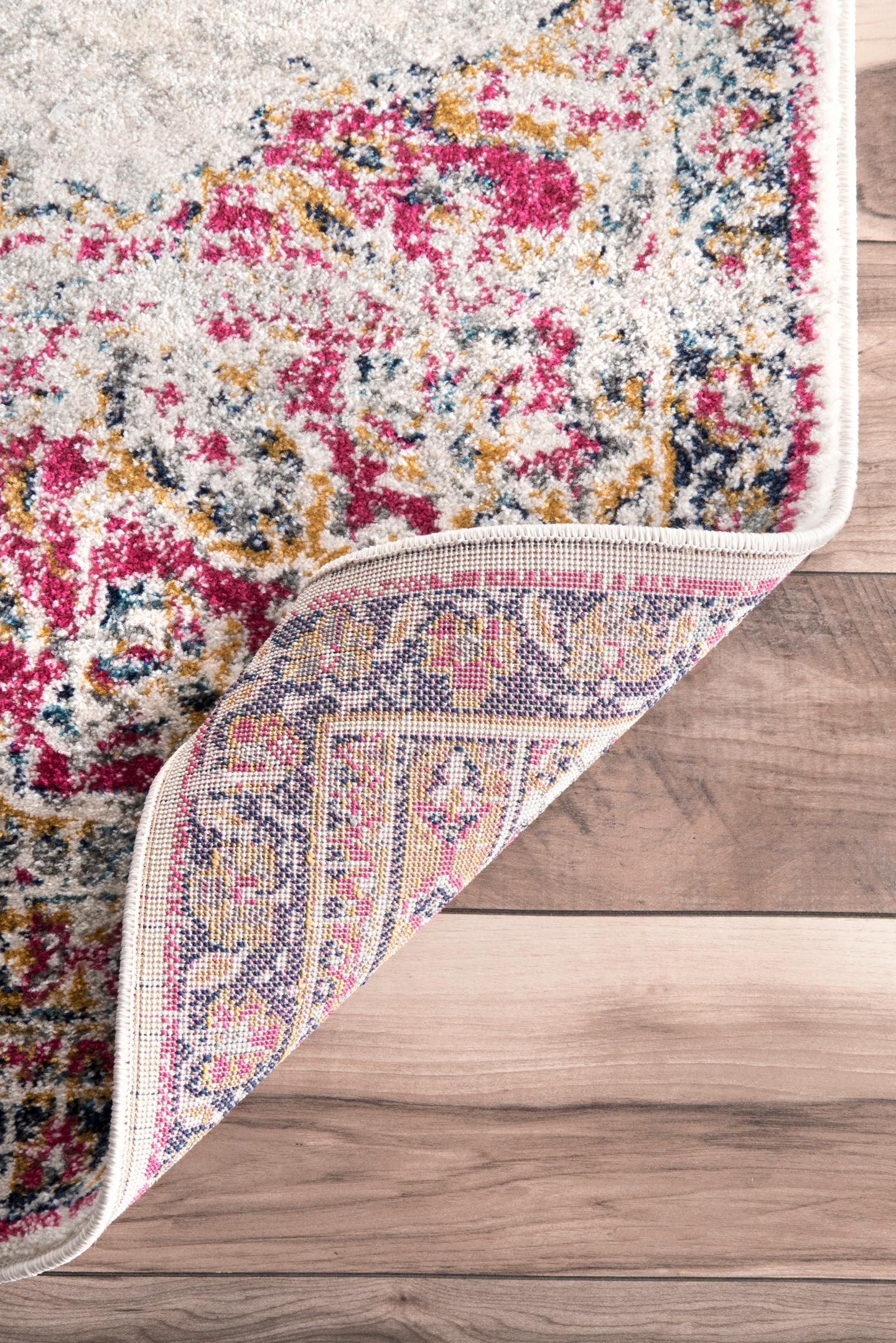 Vintage Tabitha Medallion Area Rug - Image 3