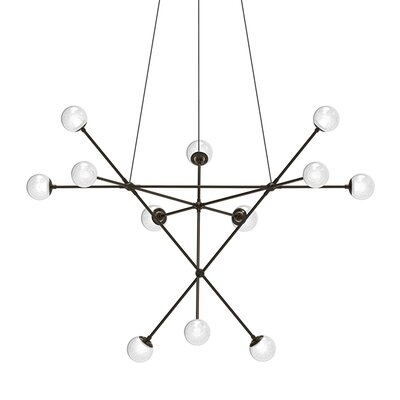 12 - Light Sputnik Sphere LED Chandelier - Image 0