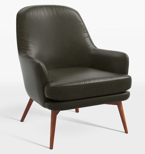 Dexter Leather Lounge Chair - Image 0