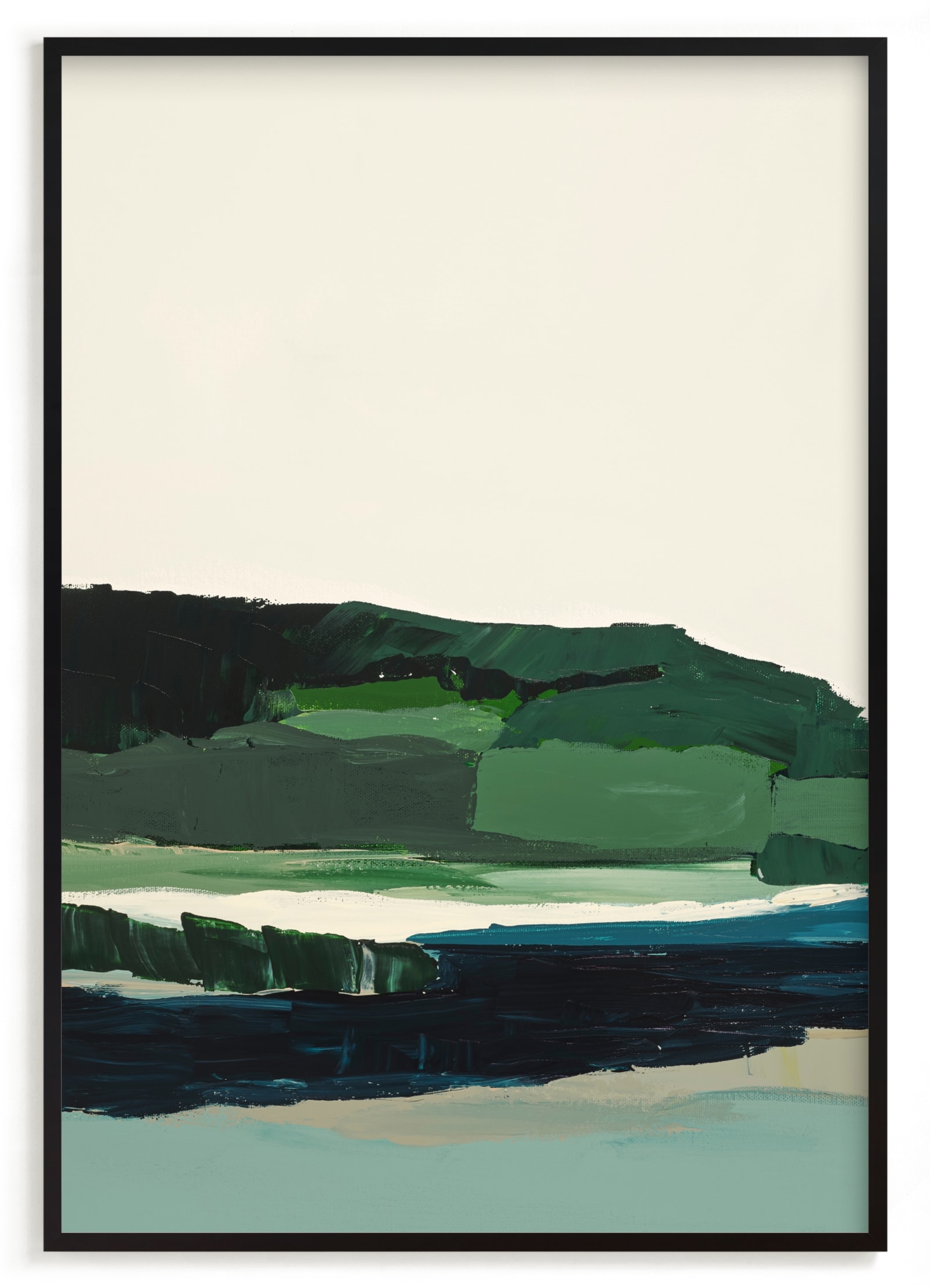 Spring Seascape Diptych I Open Edition Fine Art Print - Image 0