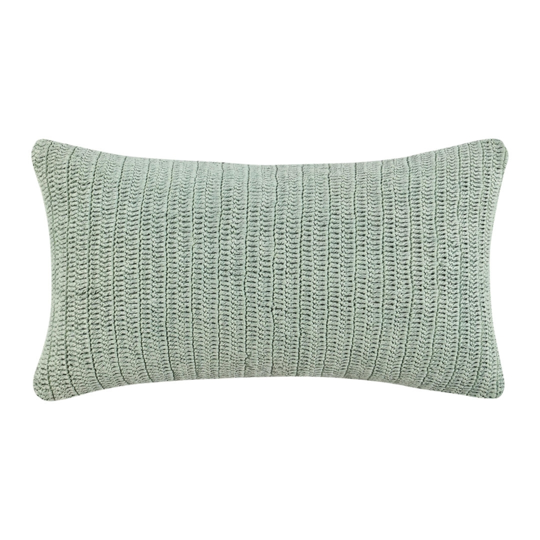 Villa by Classic Home Rina 14""x26"" Throw Pillow, Sagebrush Green - Image 0
