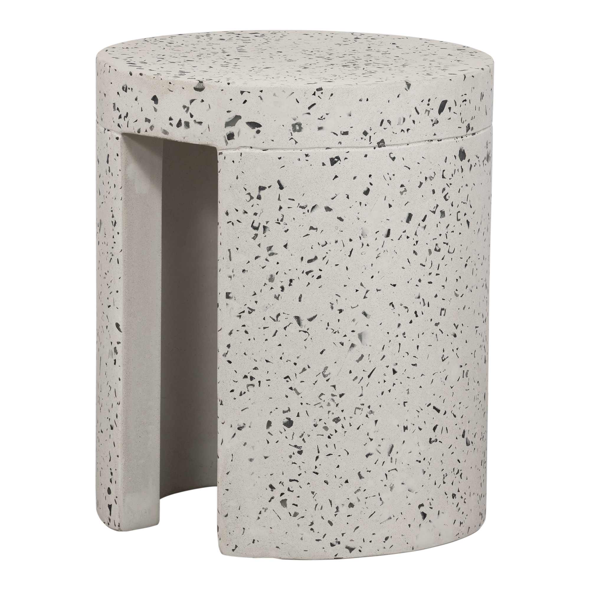 Lyon Outdoor Stool Light Grey - Image 1