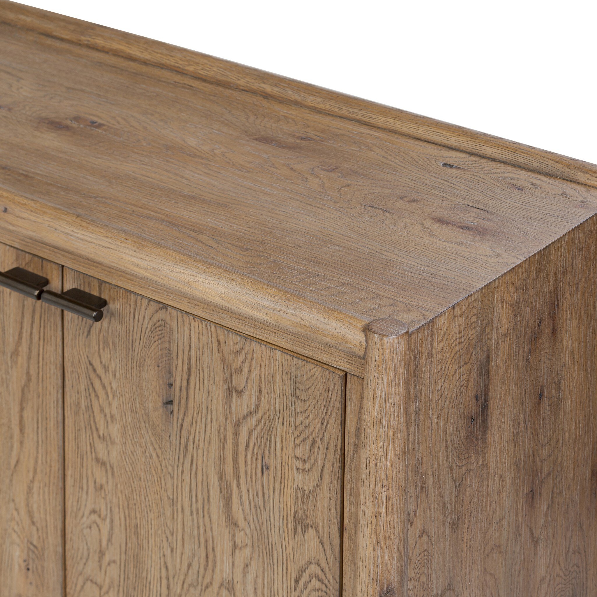 Glenview 4 Door Sideboard - Weathered Oak - Image 10
