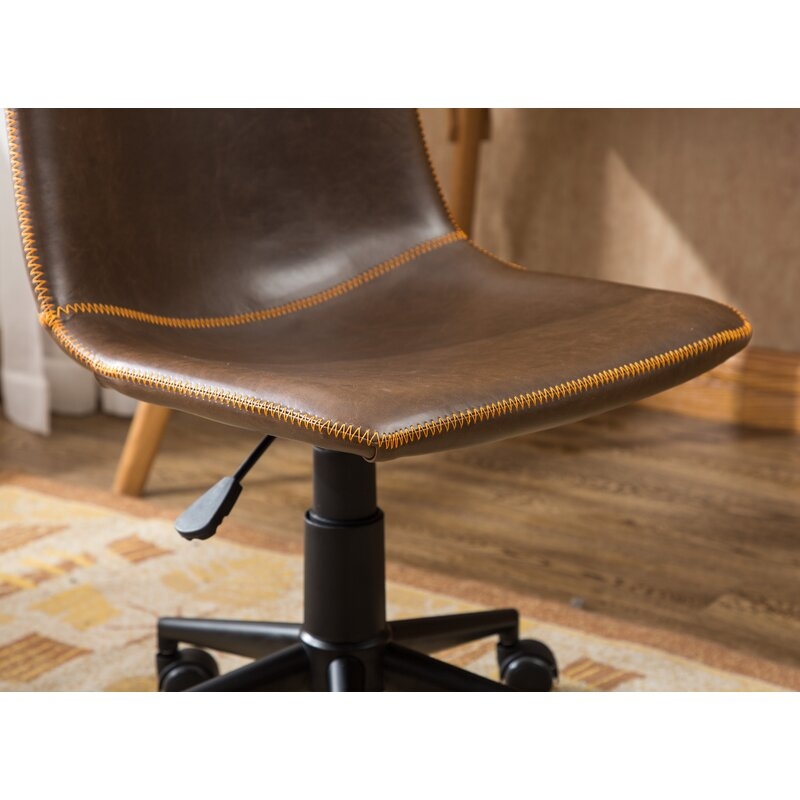 Alina Task Chair, Antique Brown - Image 5